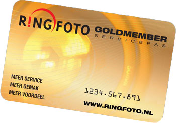 Ringfoto Goldmember - 5 jaar garantie